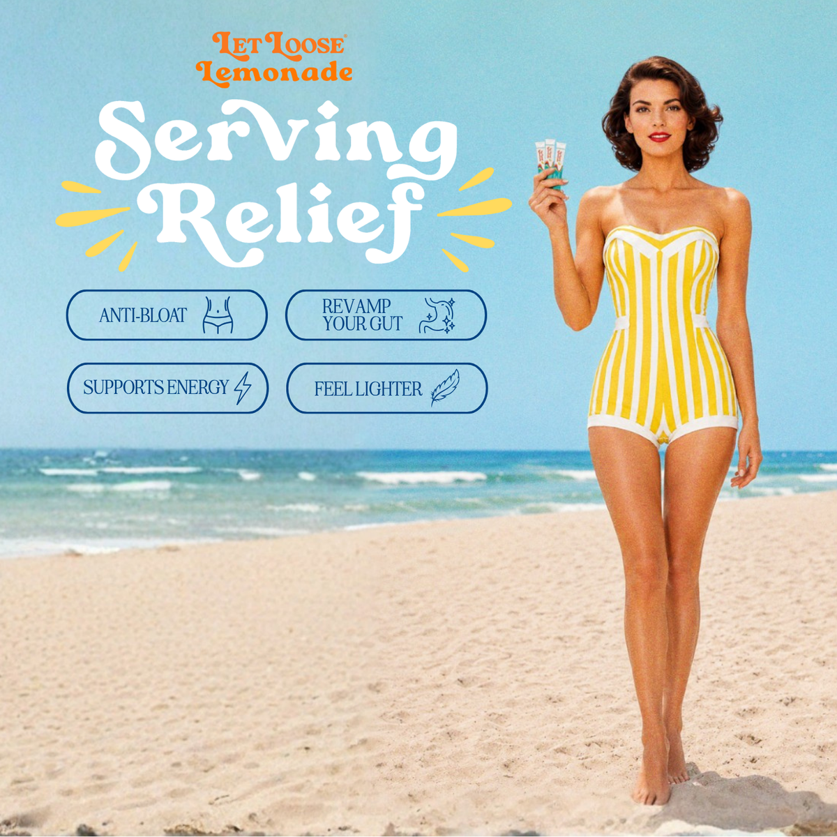 Let Loose Lemonade Constipation Relief Drink Mix