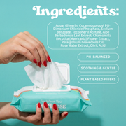 Flushable Wipes - For When You Let Loose