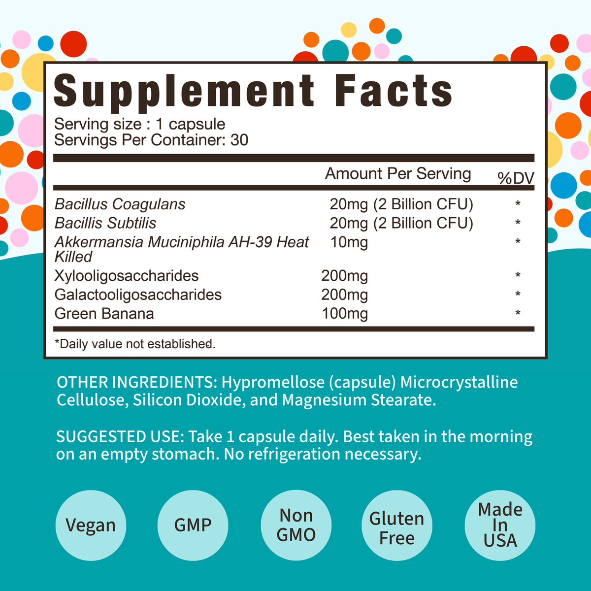 Advanced Daily TrioBiotic: Complete Pre + Pro + Postbiotic Support